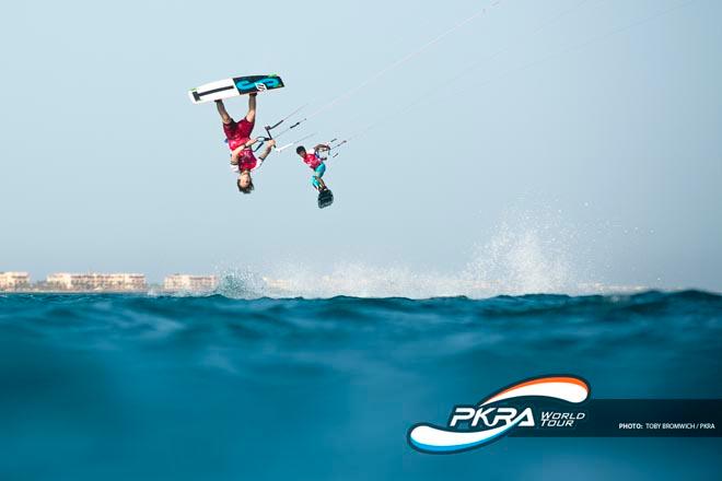 2014 PKRA Red Sea Kitesurf World Cup, day 1 ©  Toby Bromwich / PKRA http://prokitetour.com/